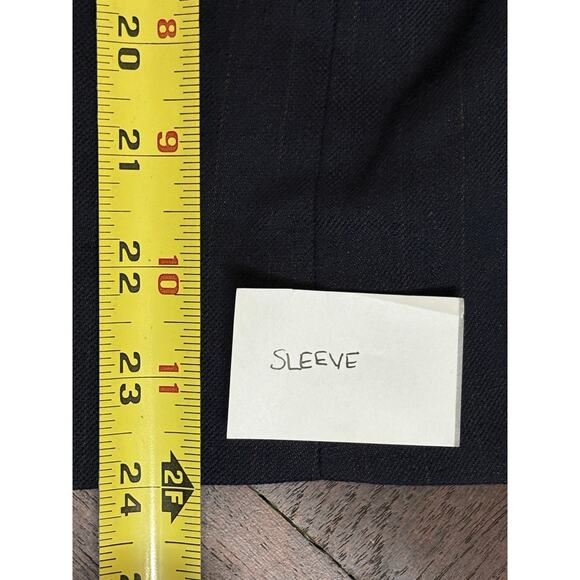 J. Crew Crosby Crosby Classic-Fit Suit Pinstripe Jacket Italian Wool 38S - Picture 8 of 10